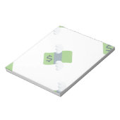 Fluggeld Emoji Notizblock (Rotiert)