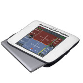 Fluggeschwindigkeits-Haltungs-Höhen-elektronisches Laptopschutzhülle (Vorne Knopf)