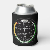 Fluggeschwindigkeitsanzeigegerät Dosenkühler (Kanne Vorderseite)