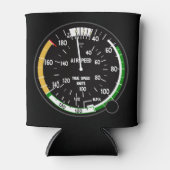 Fluggeschwindigkeitsanzeigegerät Dosenkühler (Vorderseite)