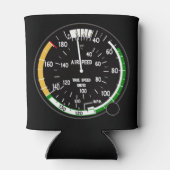 Fluggeschwindigkeitsanzeigegerät Dosenkühler (Rückseite)