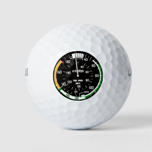 Fluggeschwindigkeitsanzeigegerät Golfball (Vorderseite)