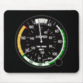Fluggeschwindigkeitsanzeigegerät Mousepad (Vorne)