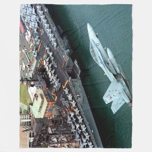 FLUGGESELLSCHAFT FLEECEDECKE (Vorderseite)