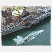 FLUGGESELLSCHAFT FLEECEDECKE (Vorderseite (Horizontal))