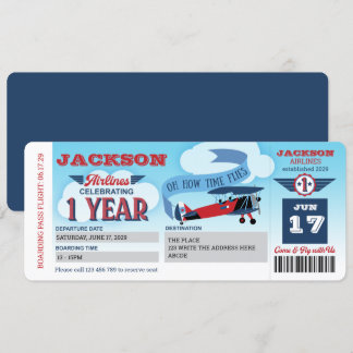 Fluggesellschaft, Flugzeug Ticket, Boarding Pass, Einladung