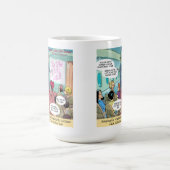 Fluggesellschaft LifeCoach Klasse Lustig Kaffeetasse (Mittel)