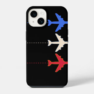Fluggesellschaften Flugzeuge iPhone 14 Hülle