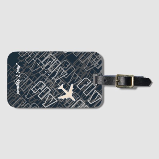 Fluggesellschaften von FLY Flugzeug Gepäckanhänger (Vorderseite (Horizontal))