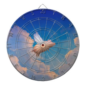 Fluggestelle Dartscheibe