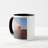 Fluggeyser mit schneebedeckter Granitpalette Tasse (Vorderseite Links)