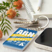 Flughafen ARN Stockholm Schlüsselanhänger (Vorderseite rechts)