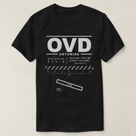 Flughafen Asturias OVD T - Shirt