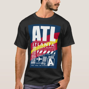 Flughafen ATL Atlanta T-Shirt