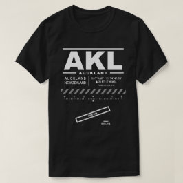 Flughafen Auckland AKL T - Shirt