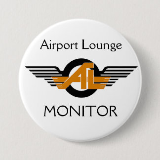 Flughafen-Aufenthaltsraum-Monitor-Knopf Button