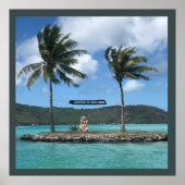 Flughafen Bora Bora Poster (Vorne)