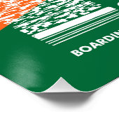 Flughafen DEL Delhi Poster (Ecke)