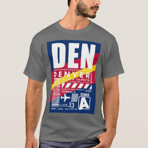 Flughafen DEN Denver T-Shirt