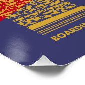 Flughafen DFW Dallas Poster (Ecke)