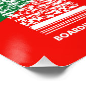 Flughafen DXB Dubai Poster (Ecke)