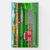 Flughafen für Spiel 6x10 Banner (Vertikal)