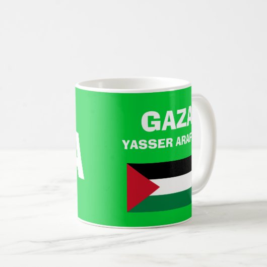 Flughafen Gazas Strip* Yasser Arafat Kaffeetasse (VorderseiteRechts)