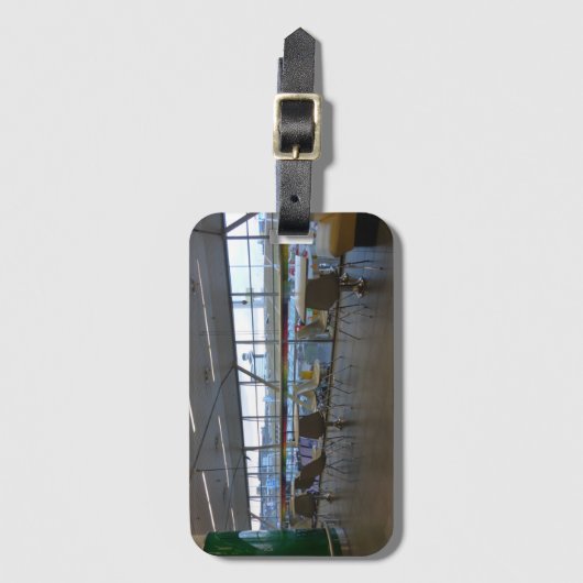 Flughafen-Gepäckträger Gepäckanhänger (Vorderseite Vertikal)