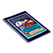 Flughafen Geright Whiskey Notizblock (Rechte Seite)