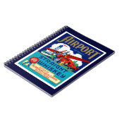 Flughafen Geright Whiskey Notizblock (Linke Seite)