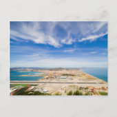 Flughafen Gibraltar Start und Ziel La Linea in Spa Postkarte (Vorderseite)