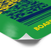 Flughafen GIG Rio de Janeiro Poster (Ecke)