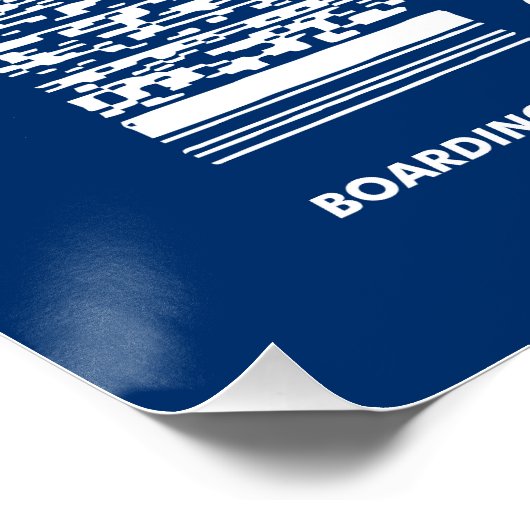 Flughafen HEL Helsinki Poster (Ecke)