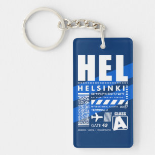 Flughafen HEL Helsinki Schlüsselanhänger