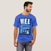 Flughafen HEL Helsinki T-Shirt (Vorne ganz)
