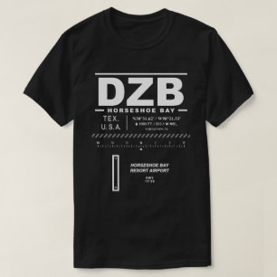 Flughafen Horseshoe Bay Resort Airport DZB T-Shirt