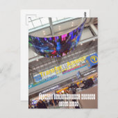 Flughafen Incheon Postkarte (Vorne/Hinten)
