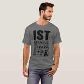 Flughafen IST Havalimanı Istanbul T-Shirt (Vorne ganz)