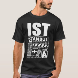 Flughafen IST Havalimanı Istanbul T-Shirt