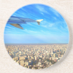 Flughafen Jorge Newbery AEP Sandstein Untersetzer