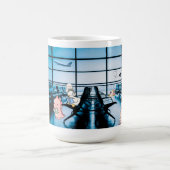 Flughafen-Kaffeetasse Kaffeetasse (Mittel)