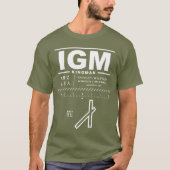Flughafen Kingman IGM T - Shirt (Vorderseite)