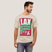 Flughafen LAX Los Angeles T-Shirt (Vorne ganz)
