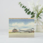 Flughafen Marthas Vineyard Postkarte (Stehend Vorderseite)
