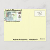 Flughafen Murtala Muhammed (Mojisola Gbadamosi) Postkarte (Rückseite)