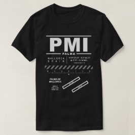 Flughafen Palma de Mallorca PMI T - Shirt