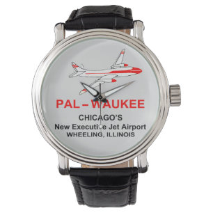 Flughafen Palwaukee, Wheel, Illinois Armbanduhr
