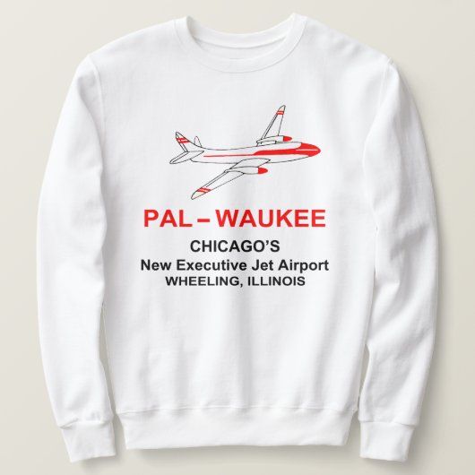 Flughafen Palwaukee, Wheel, Illinois Sweatshirt (Design vorne)