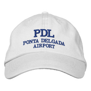 Flughafen PDL Ponta Delgada Bestickte Baseballkappe