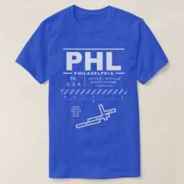 Flughafen Philadelphia T-Shirt